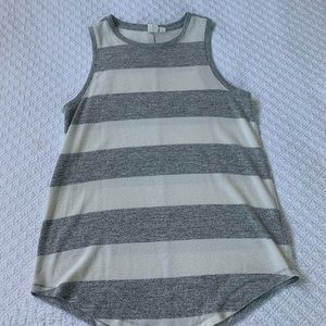 Striped Cotton Gap Tank (S)